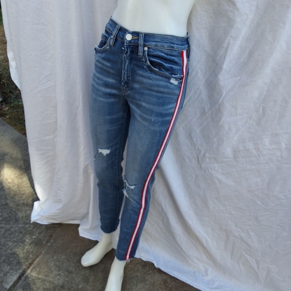 BlankNYC cool striped Rivingtin jeans 26 - Picture 4 of 12